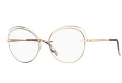Rame de ochelari Silhouette L006 75 7720 placata cu aur 23k