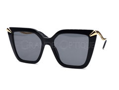 Ochelari de soare Bvlgari Serpenti BV40002I 01A Placati cu aur