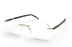 Rame de ochelari Silhouette 5565 LT 7520 placata cu aur 23k