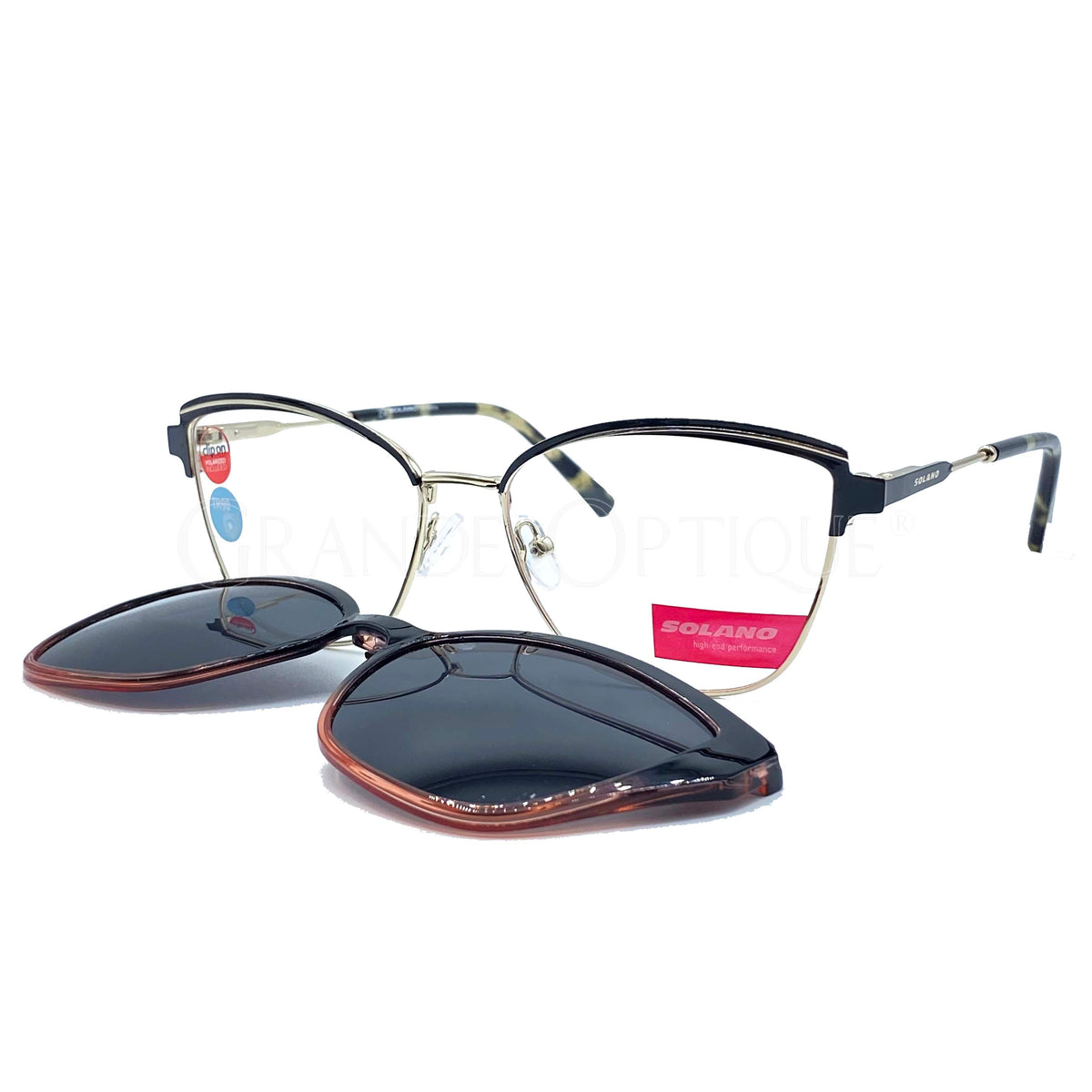 Rame de ochelari clip on Solano CL10182 B
