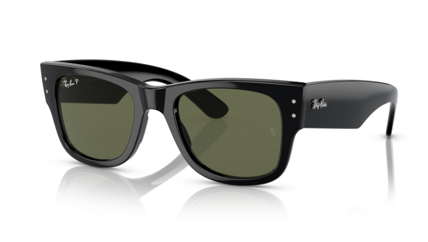 Ochelari de soare Ray-Ban RB0840S Mega Wayfarer 901/58 Polarizați