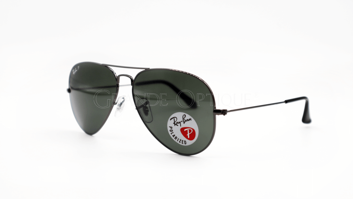 Ochelari de soare Ray-Ban RB3025 Aviator Large 004/58 Polarizati