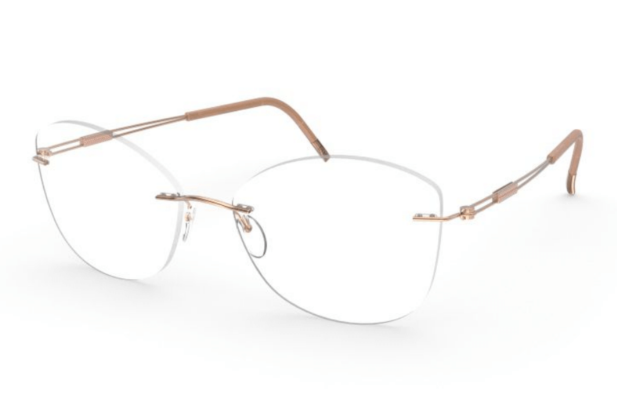 Rame de ochelari Silhouette 5551 KE 3520 placata cu aur 23k