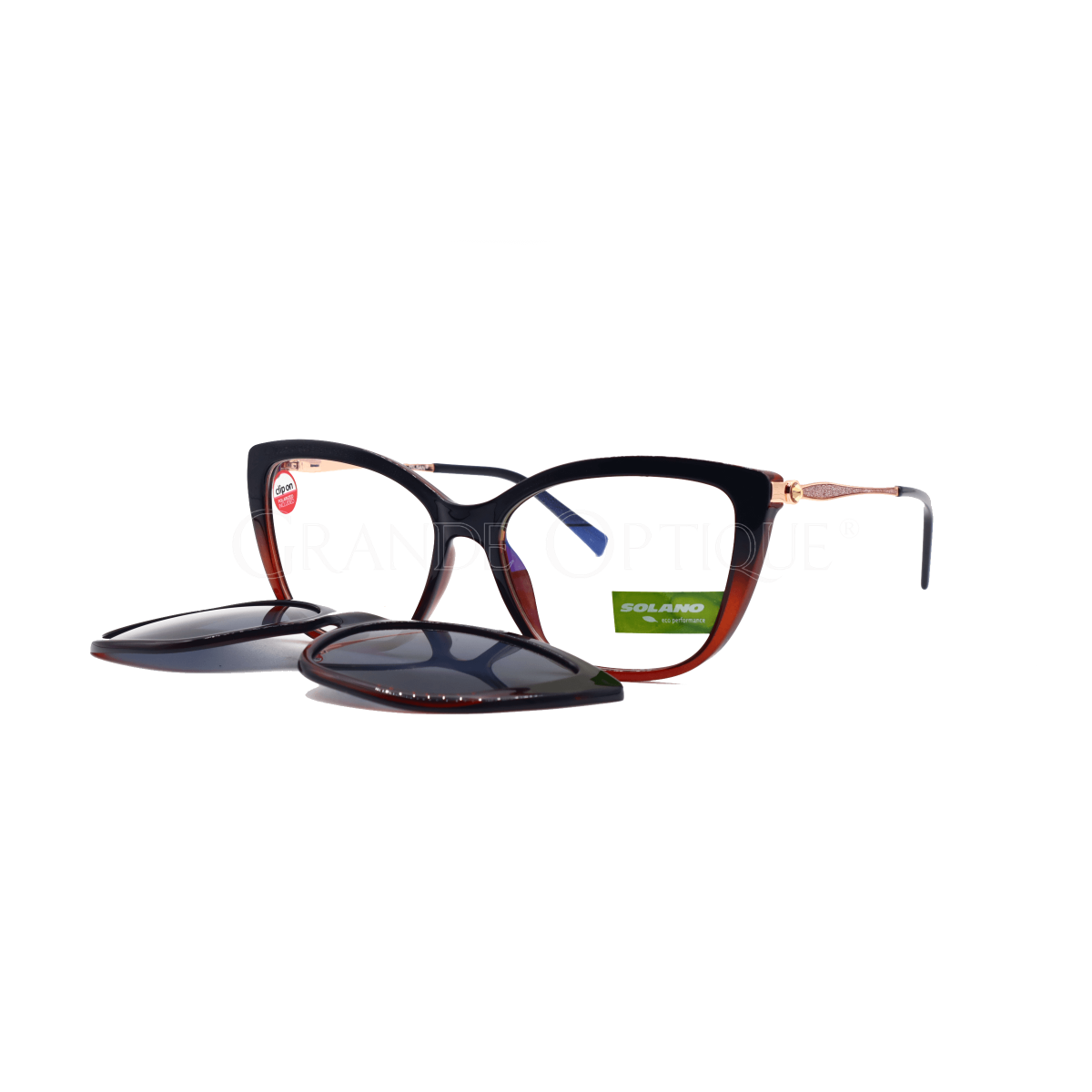 Rame  de ochelari clip on Solano EcoLine CL90154B
